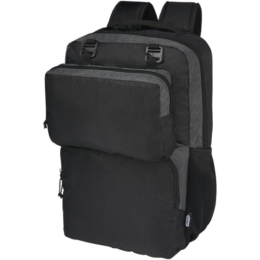 Zaino per portatile 15" in materiale leggero riciclato certificato GRS Trailhead - 14L personalizzato con logo - Pubblienne