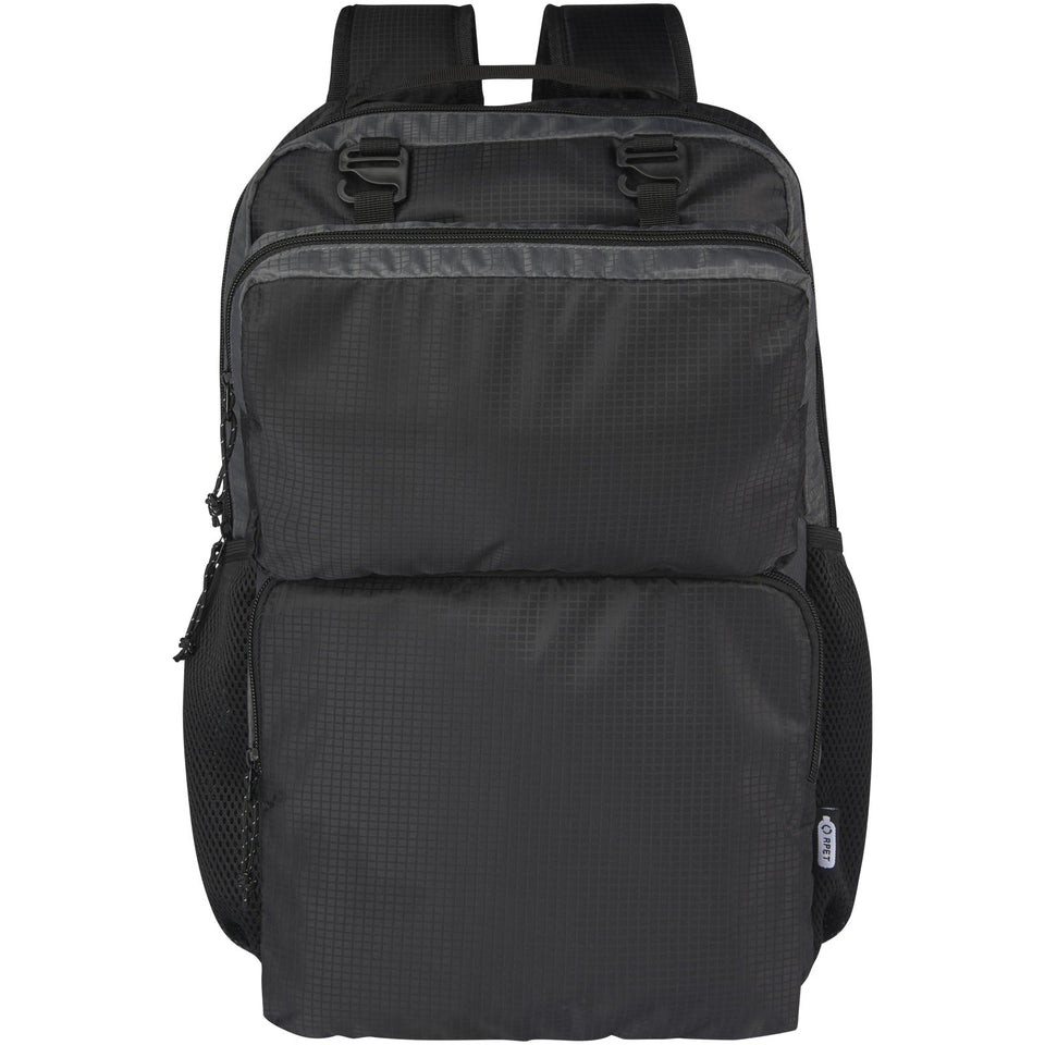 Zaino per portatile 15" in materiale leggero riciclato certificato GRS Trailhead - 14L personalizzato con logo - Pubblienne