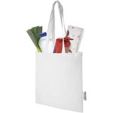 Tote bag in cotone riciclato GRS da 140 g/m2 Madras - 7L personalizzato con logo - Pubblienne