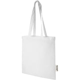 Tote bag in cotone riciclato GRS da 140 g/m2 Madras - 7L personalizzato con logo - Pubblienne