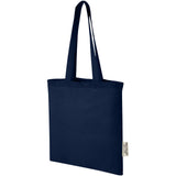 Tote bag in cotone riciclato GRS da 140 g/m2 Madras - 7L personalizzato con logo - Pubblienne