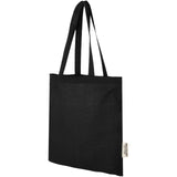 Tote bag in cotone riciclato GRS da 140 g/m2 Madras - 7L personalizzato con logo - Pubblienne