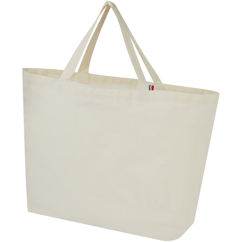 Tote bag riciclata da 200 g/m2 Cannes - 10L personalizzato con logo - Pubblienne