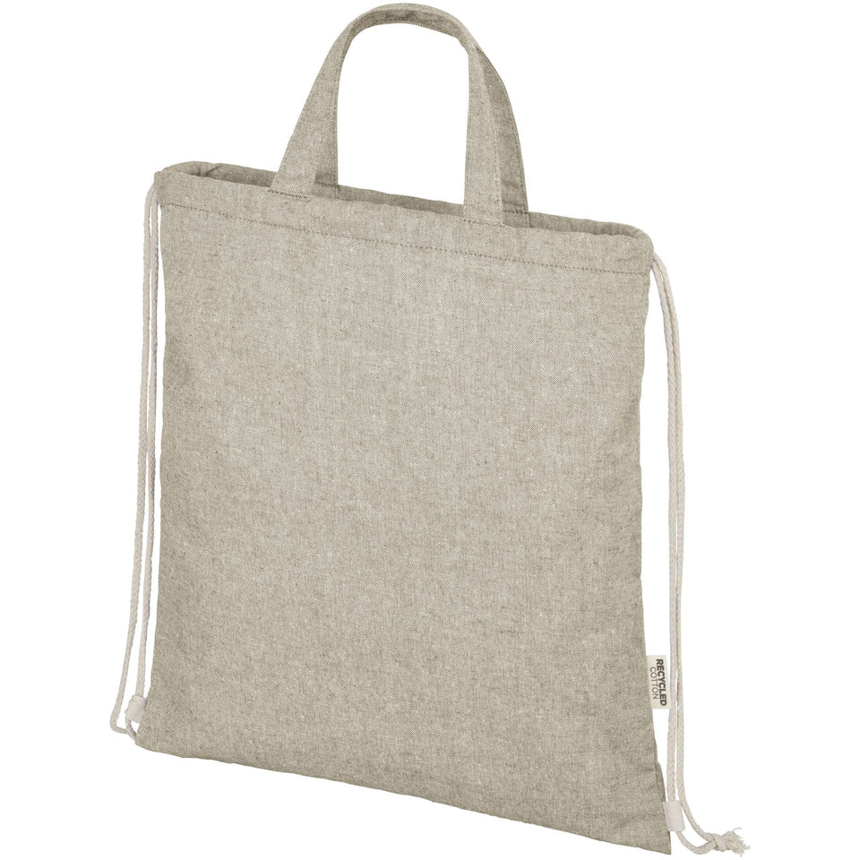 Zaino con cordoncino Pheebs da 150 g/m² Aware™ personalizzato con logo - Pubblienne