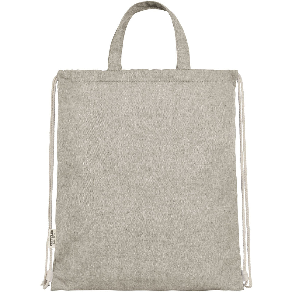 Zaino con cordoncino Pheebs da 150 g/m² Aware™ personalizzato con logo - Pubblienne