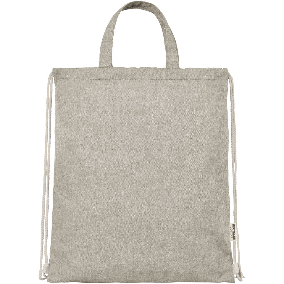 Zaino con cordoncino Pheebs da 150 g/m² Aware™ personalizzato con logo - Pubblienne