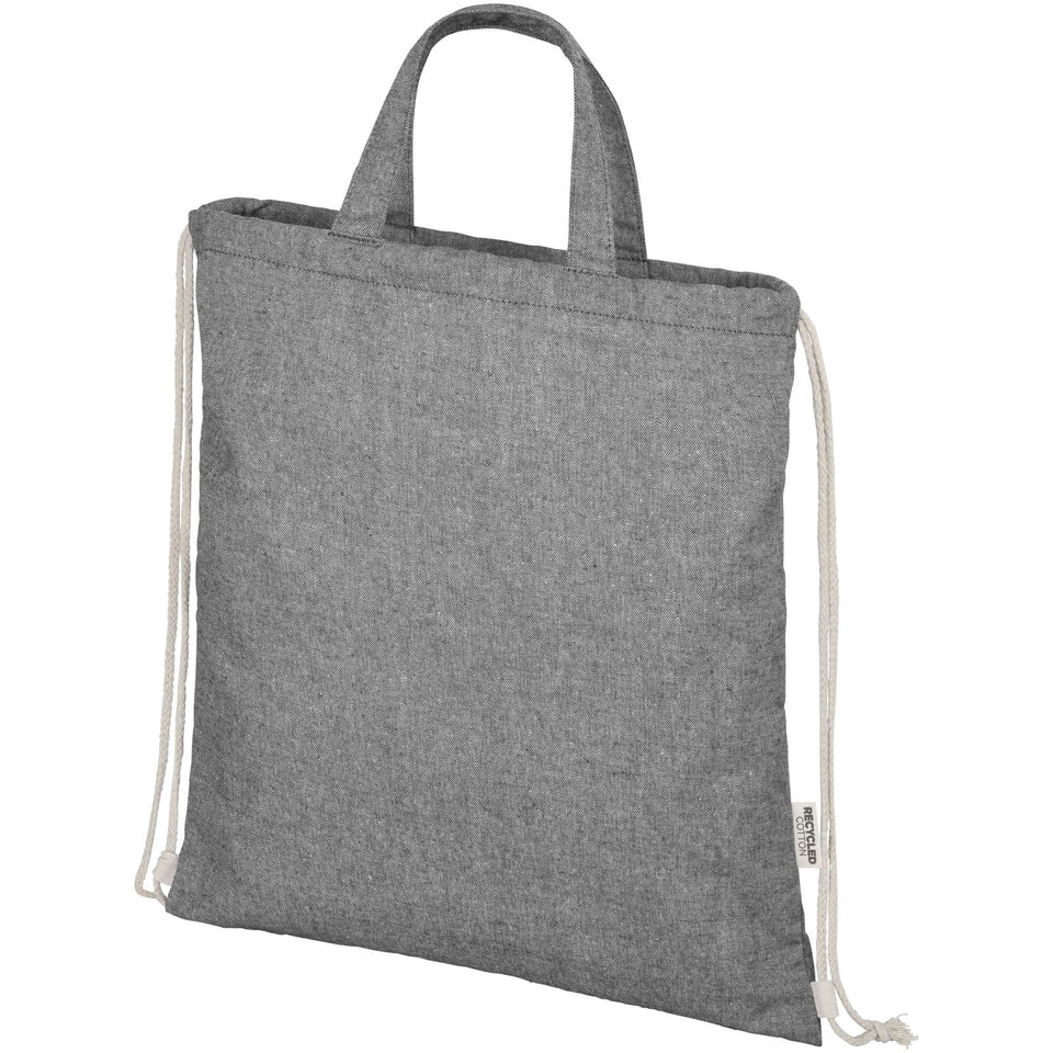 Zaino con cordoncino Pheebs da 150 g/m² Aware™ personalizzato con logo - Pubblienne