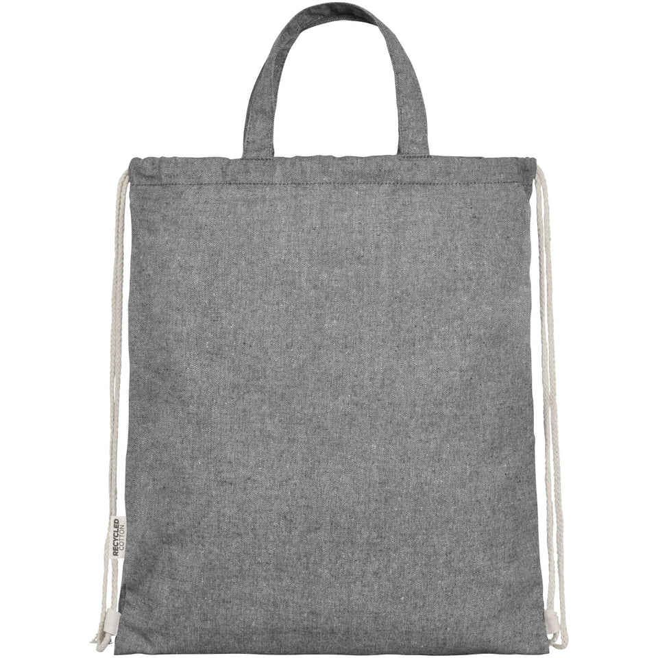 Zaino con cordoncino Pheebs da 150 g/m² Aware™ personalizzato con logo - Pubblienne