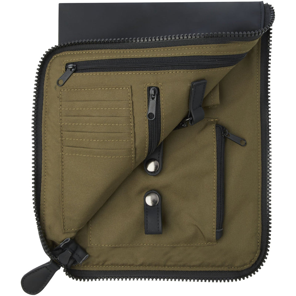 Pochette portaoggetti in materiale riciclato certificato GRS Turner personalizzato con logo - Pubblienne