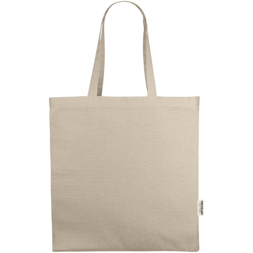 Tote bag in tessuto riciclato da 220 g/m² certificato GRS Odessa - 13L personalizzato con logo - Pubblienne