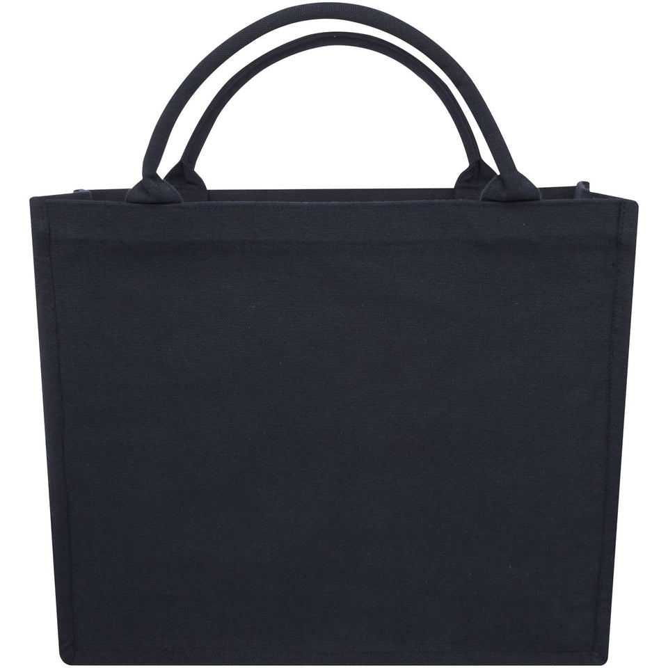 Tote bag per libri in materiale riciclato da 500 g/m² Page Aware™ personalizzato con logo - Pubblienne
