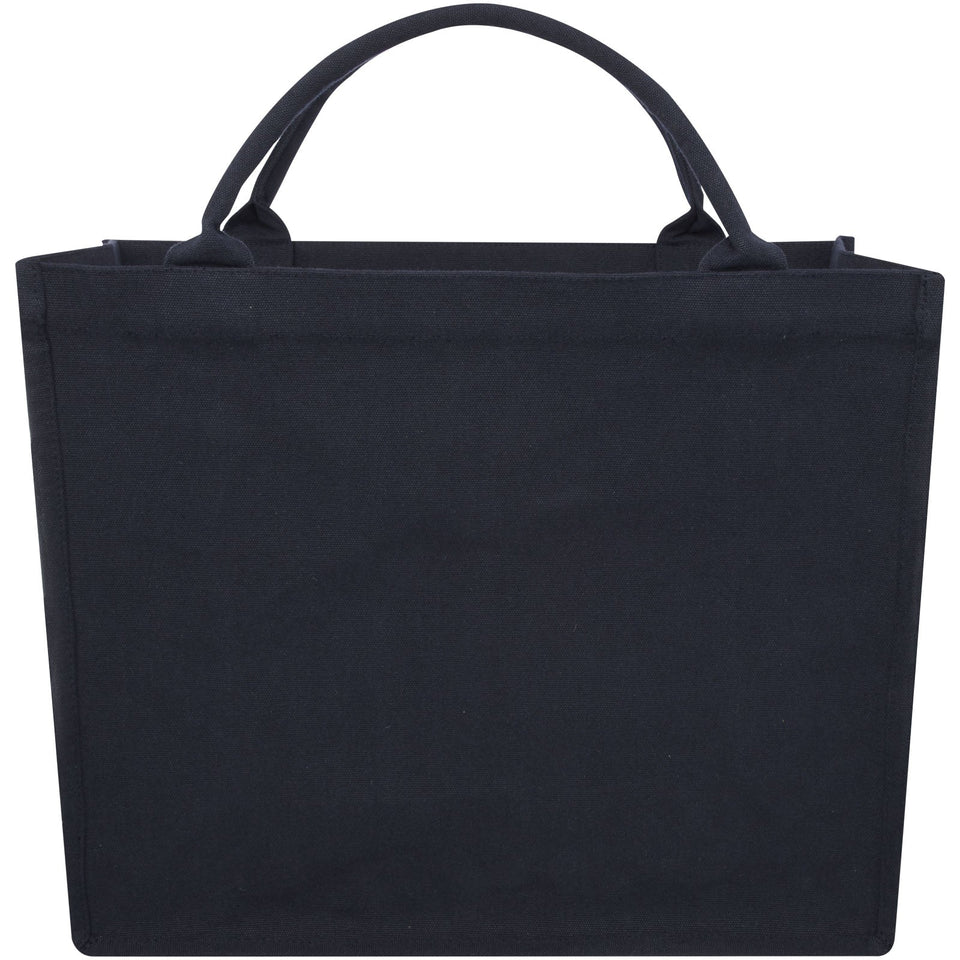 Tote bag per libri in materiale riciclato da 500 g/m² Page Aware™ personalizzato con logo - Pubblienne