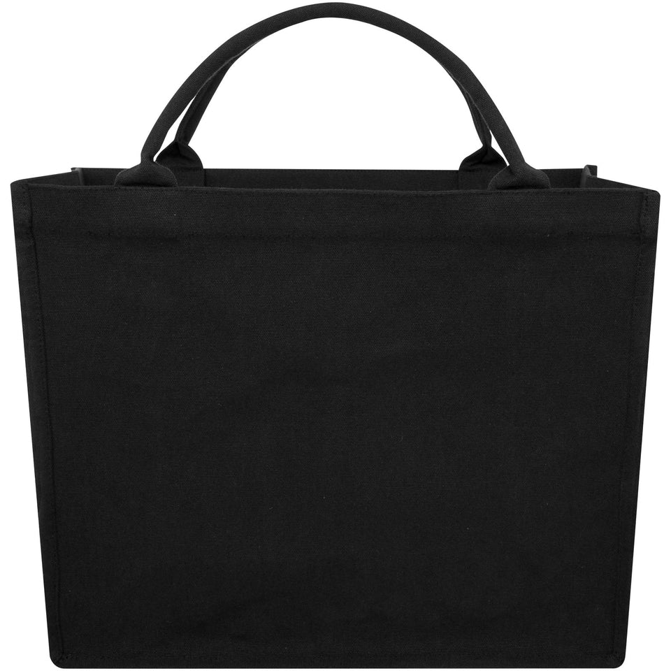 Tote bag per libri in materiale riciclato da 500 g/m² Page Aware™ personalizzato con logo - Pubblienne