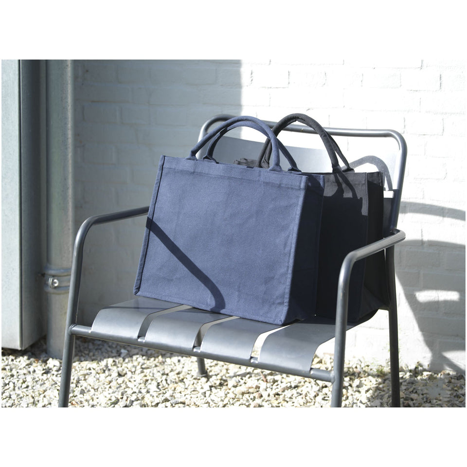 Tote bag per libri in materiale riciclato da 500 g/m² Page Aware™ personalizzato con logo - Pubblienne