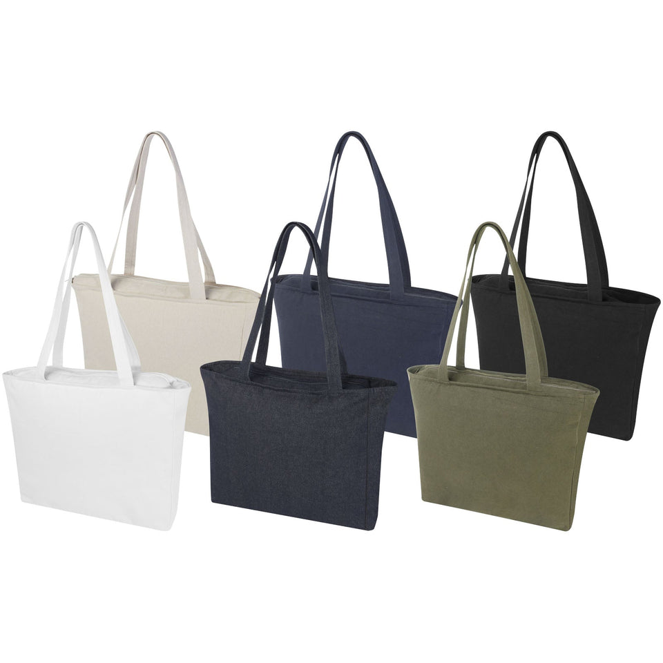 Tote bag in materiale riciclato da 500 g/m² Weekender Aware™ personalizzato con logo - Pubblienne