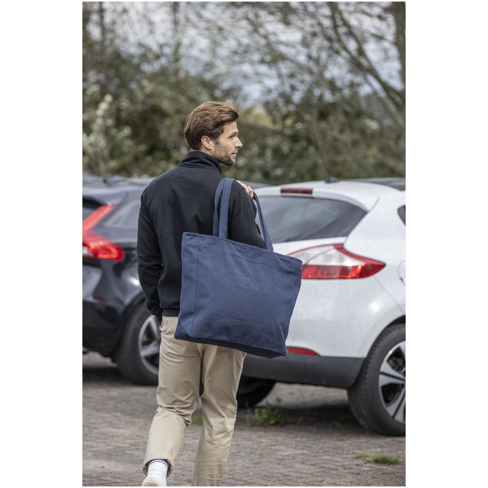 Tote bag in materiale riciclato da 500 g/m² Weekender Aware™ personalizzato con logo - Pubblienne