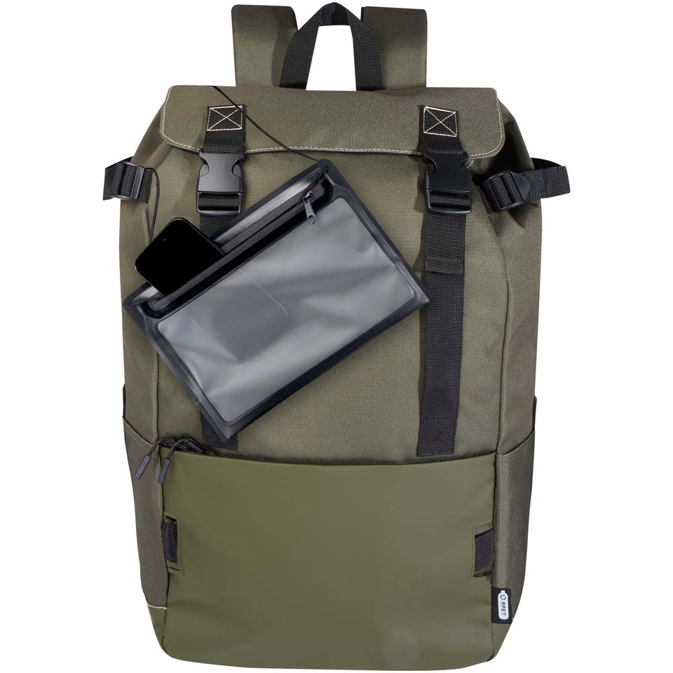 Zaino modulare in materiale riciclato certificato GRS Roam personalizzato con logo - Pubblienne
