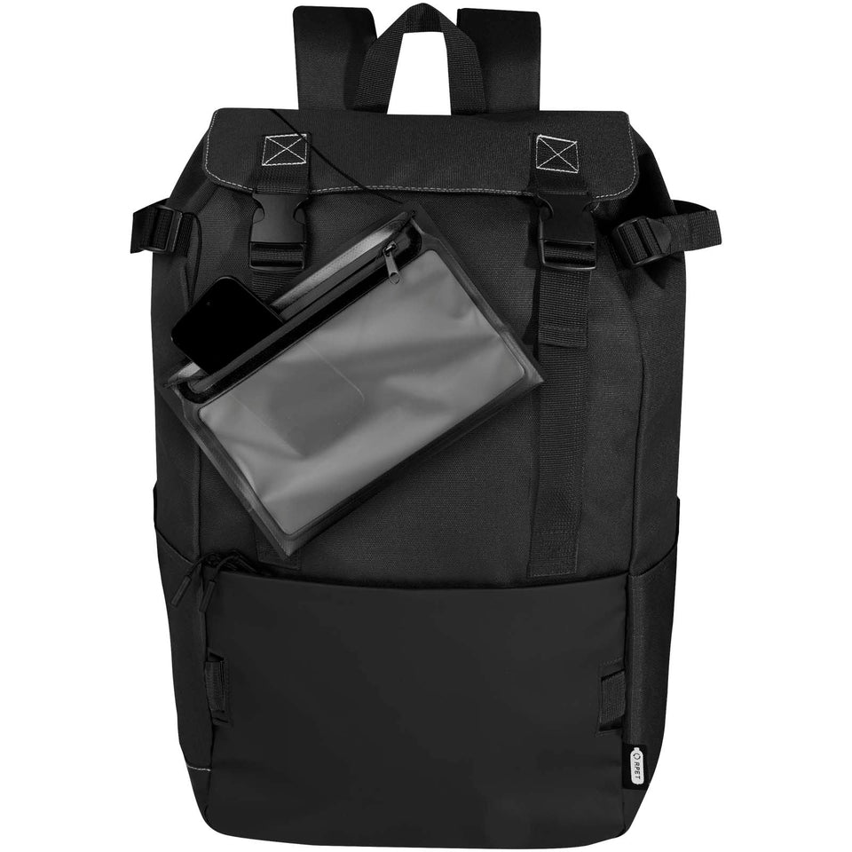 Zaino modulare in materiale riciclato certificato GRS Roam personalizzato con logo - Pubblienne