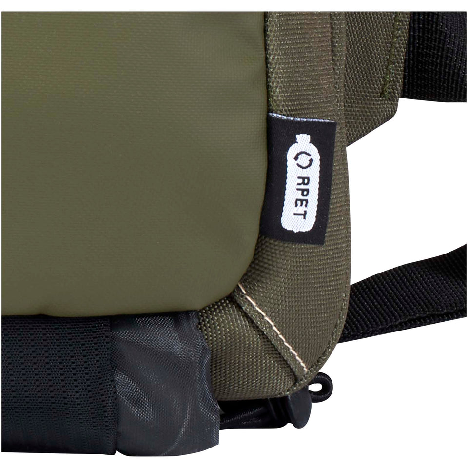 Borsa modulare monospalla in materiale riciclato certificato GRS Roam personalizzato con logo - Pubblienne