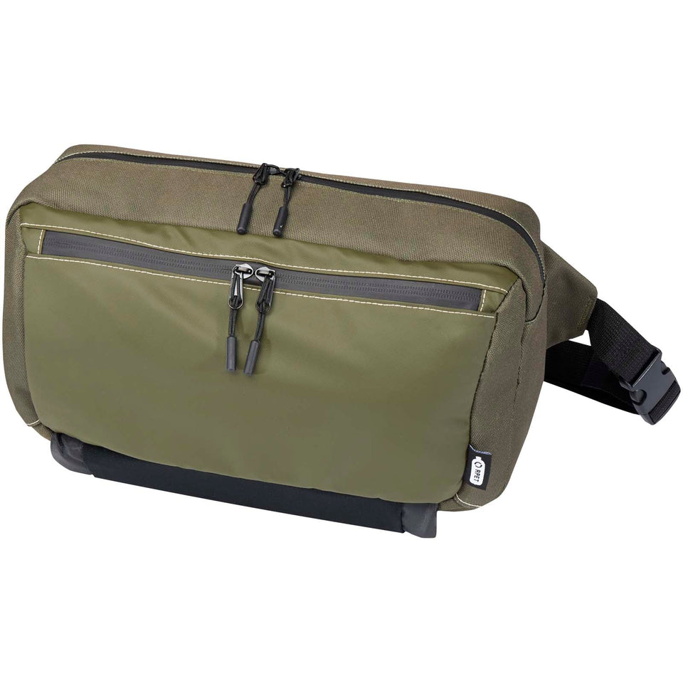 Borsa modulare monospalla in materiale riciclato certificato GRS Roam personalizzato con logo - Pubblienne