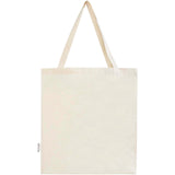 Tote bag a soffietto in cotone riciclato certificato GRS da 140 g/m² Madras - 12L personalizzato con logo - Pubblienne
