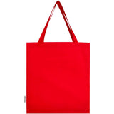 Tote bag a soffietto in cotone riciclato certificato GRS da 140 g/m² Madras - 12L personalizzato con logo - Pubblienne