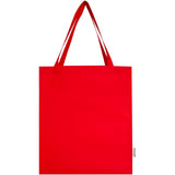 Tote bag a soffietto in cotone riciclato certificato GRS da 140 g/m² Madras - 12L personalizzato con logo - Pubblienne