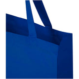 Tote bag a soffietto in cotone riciclato certificato GRS da 140 g/m² Madras - 12L personalizzato con logo - Pubblienne