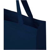 Tote bag a soffietto in cotone riciclato certificato GRS da 140 g/m² Madras - 12L personalizzato con logo - Pubblienne