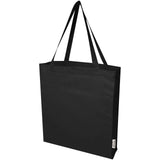 Tote bag a soffietto in cotone riciclato certificato GRS da 140 g/m² Madras - 12L personalizzato con logo - Pubblienne