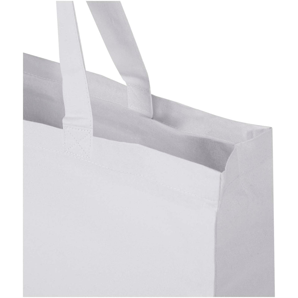 Tote bag in cotone riciclato certificato GRS da 220 g/m² Odessa 40L personalizzato con logo - Pubblienne
