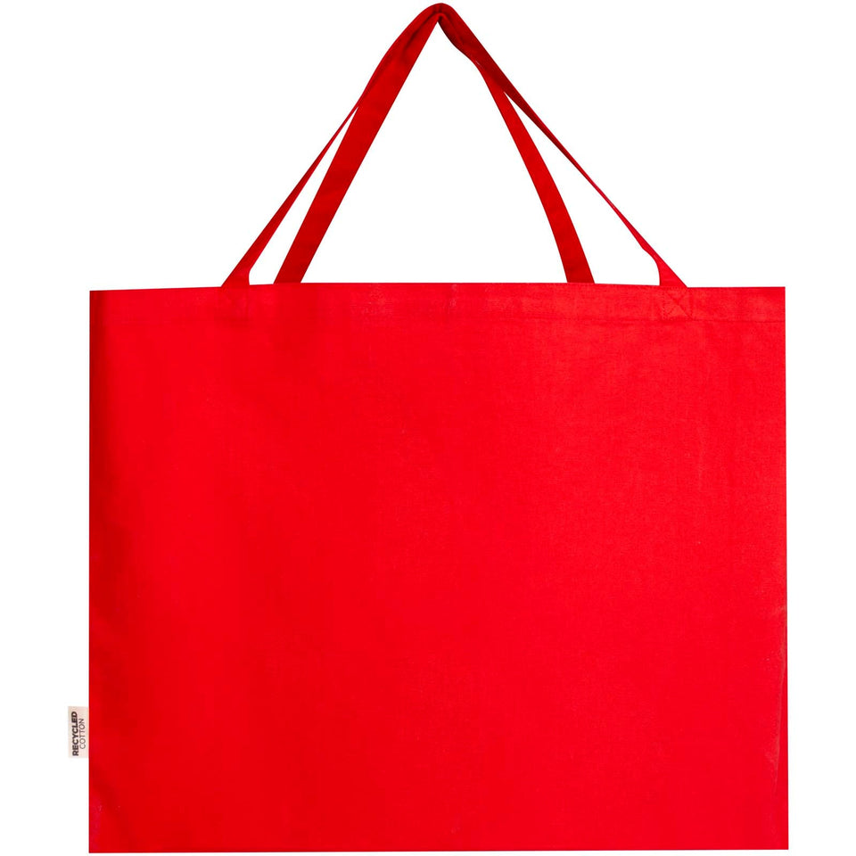 Tote bag in cotone riciclato certificato GRS da 220 g/m² Odessa 40L personalizzato con logo - Pubblienne