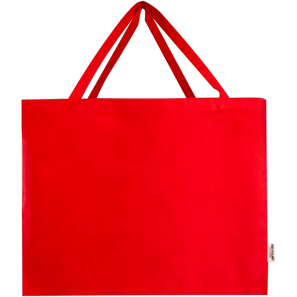 Tote bag in cotone riciclato certificato GRS da 220 g/m² Odessa 40L personalizzato con logo - Pubblienne