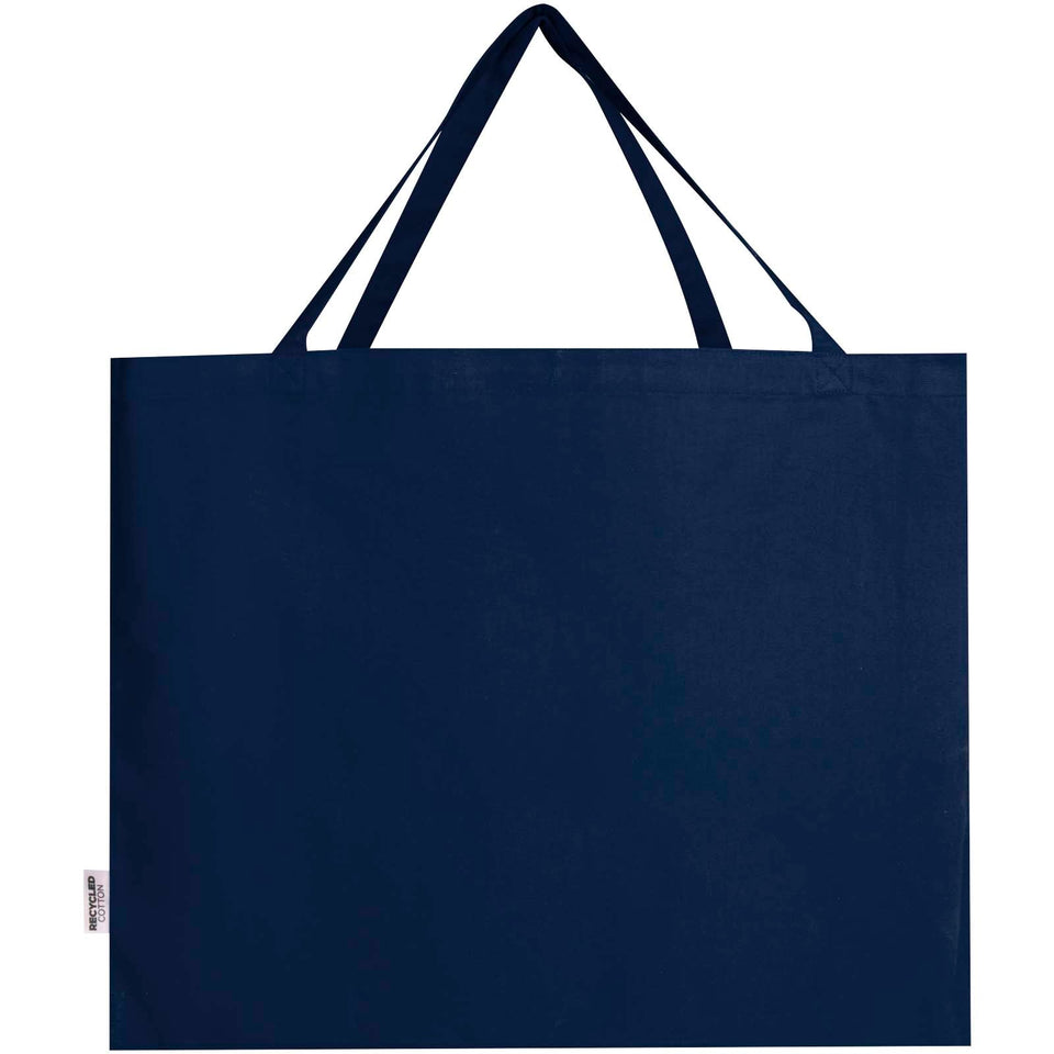 Tote bag in cotone riciclato certificato GRS da 220 g/m² Odessa 40L personalizzato con logo - Pubblienne