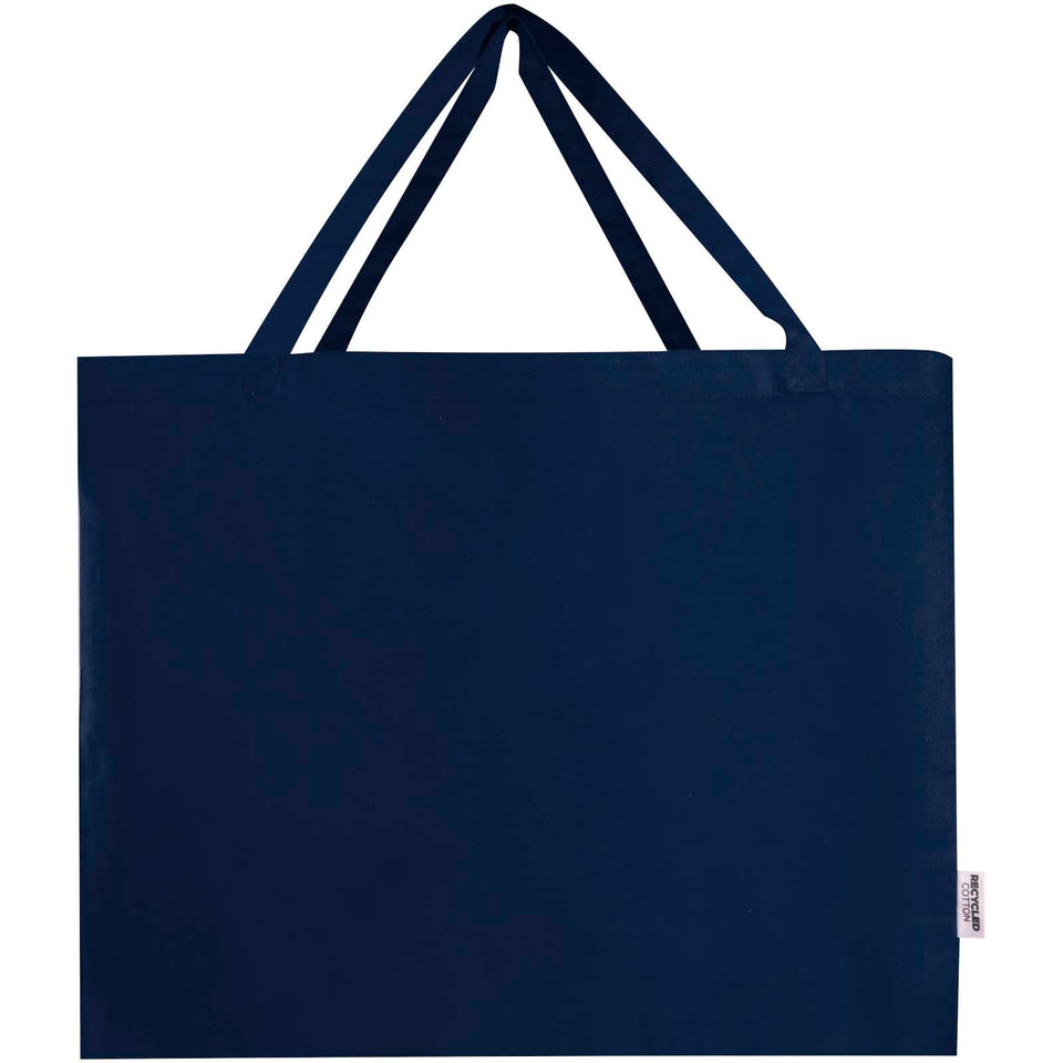 Tote bag in cotone riciclato certificato GRS da 220 g/m² Odessa 40L personalizzato con logo - Pubblienne