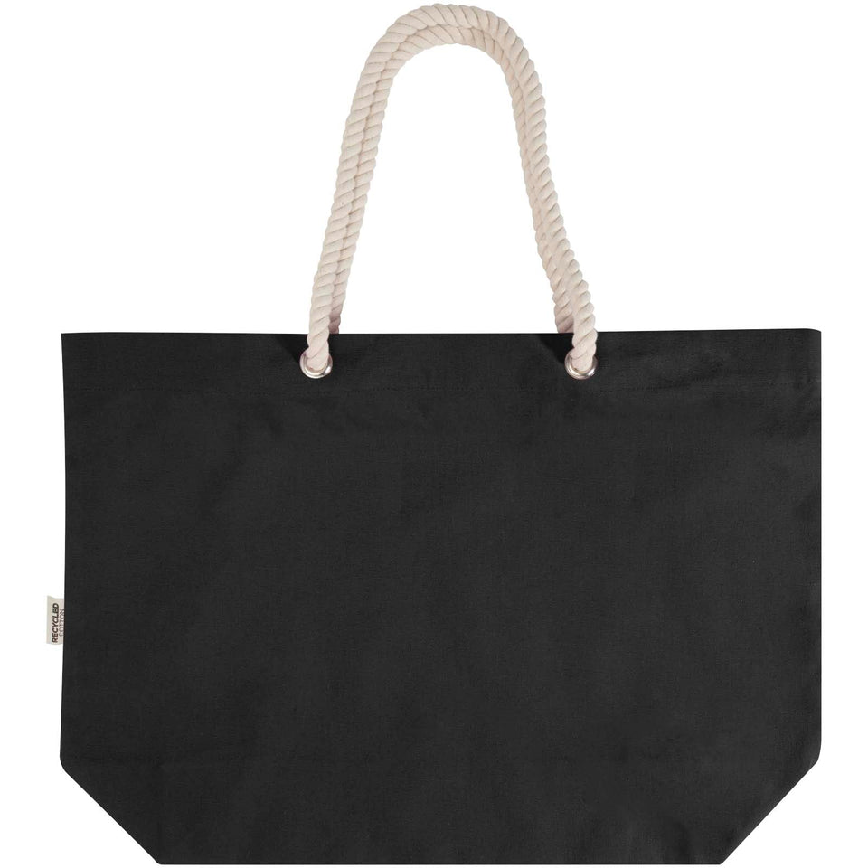 Tote bag da spiaggia in materiale riciclato certificato GRS 270 g/m² Florida personalizzato con logo - Pubblienne