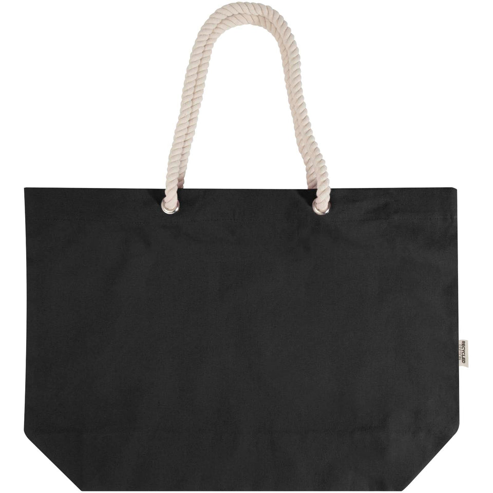 Tote bag da spiaggia in materiale riciclato certificato GRS 270 g/m² Florida personalizzato con logo - Pubblienne