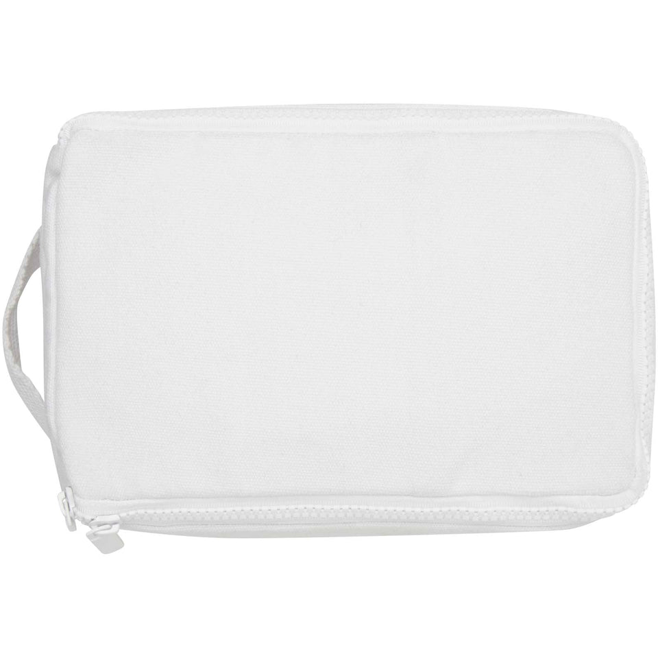Organizer per articoli per l'igiene personale in cotone riciclato da 500 g/m² Pack Aware™ personalizzato con logo - Pubblienne