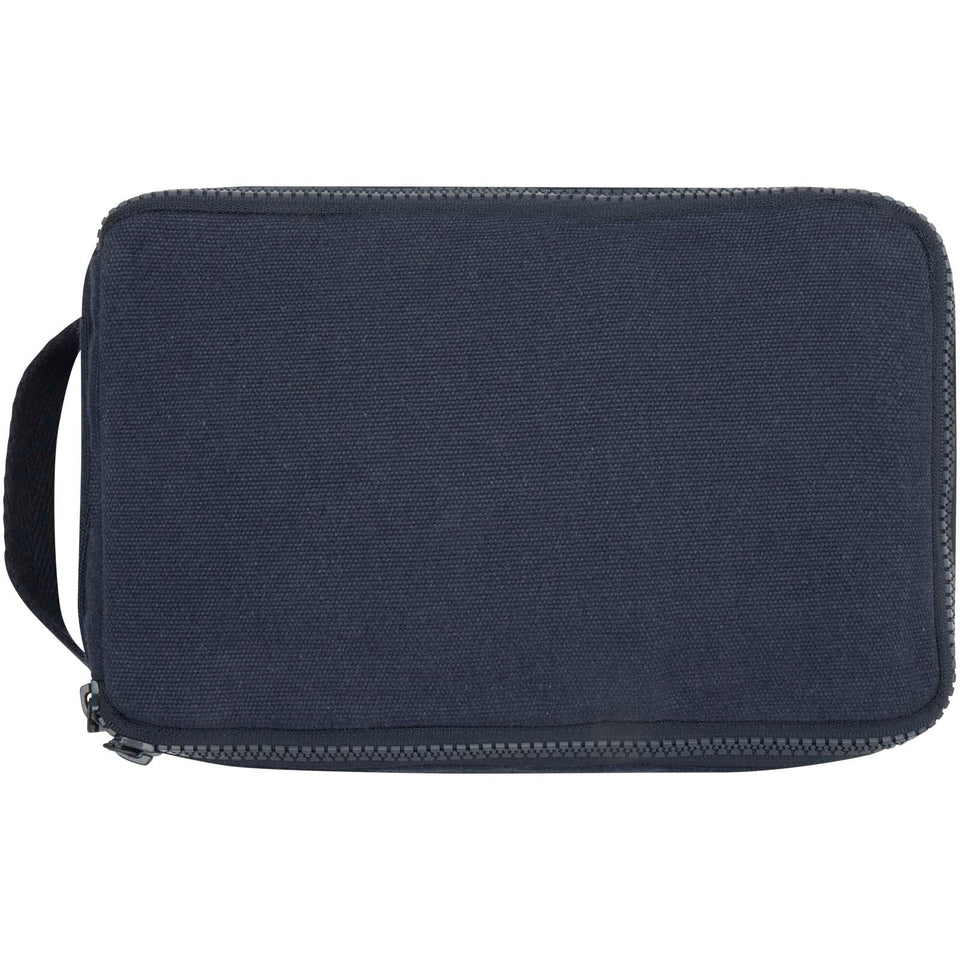 Organizer per articoli per l'igiene personale in cotone riciclato da 500 g/m² Pack Aware™ personalizzato con logo - Pubblienne