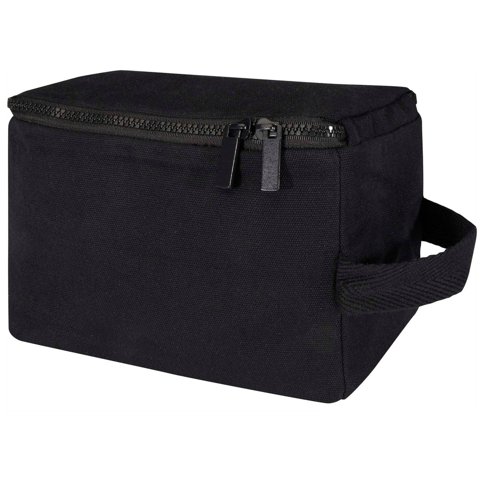Organizer per articoli per l'igiene personale in cotone riciclato da 500 g/m² Pack Aware™ personalizzato con logo - Pubblienne