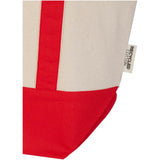 Tote bag in cotone riciclato certificato GRS da 320 g/m² Sam personalizzato con logo - Pubblienne