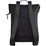 Zaino roll-top per portatile da 15,6" riciclato certificato GRS da 12 litri Turner personalizzato con logo - Pubblienne