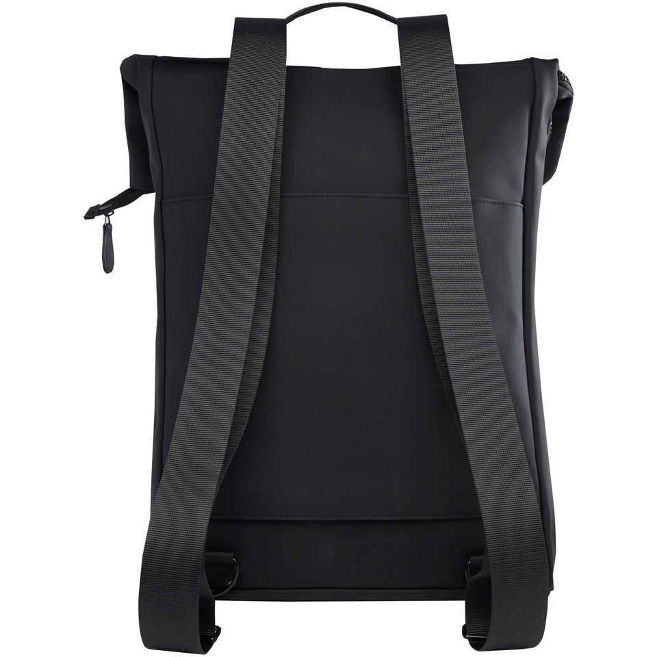 Zaino roll-top per portatile da 15,6" riciclato certificato GRS da 12 litri Turner personalizzato con logo - Pubblienne