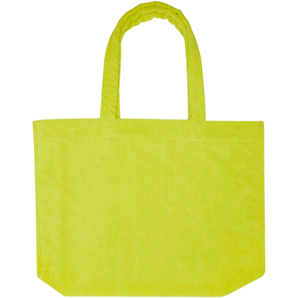 Tote bag per la spiaggia in spugna riciclata certificata GRS da 13 litri Siam personalizzato con logo - Pubblienne