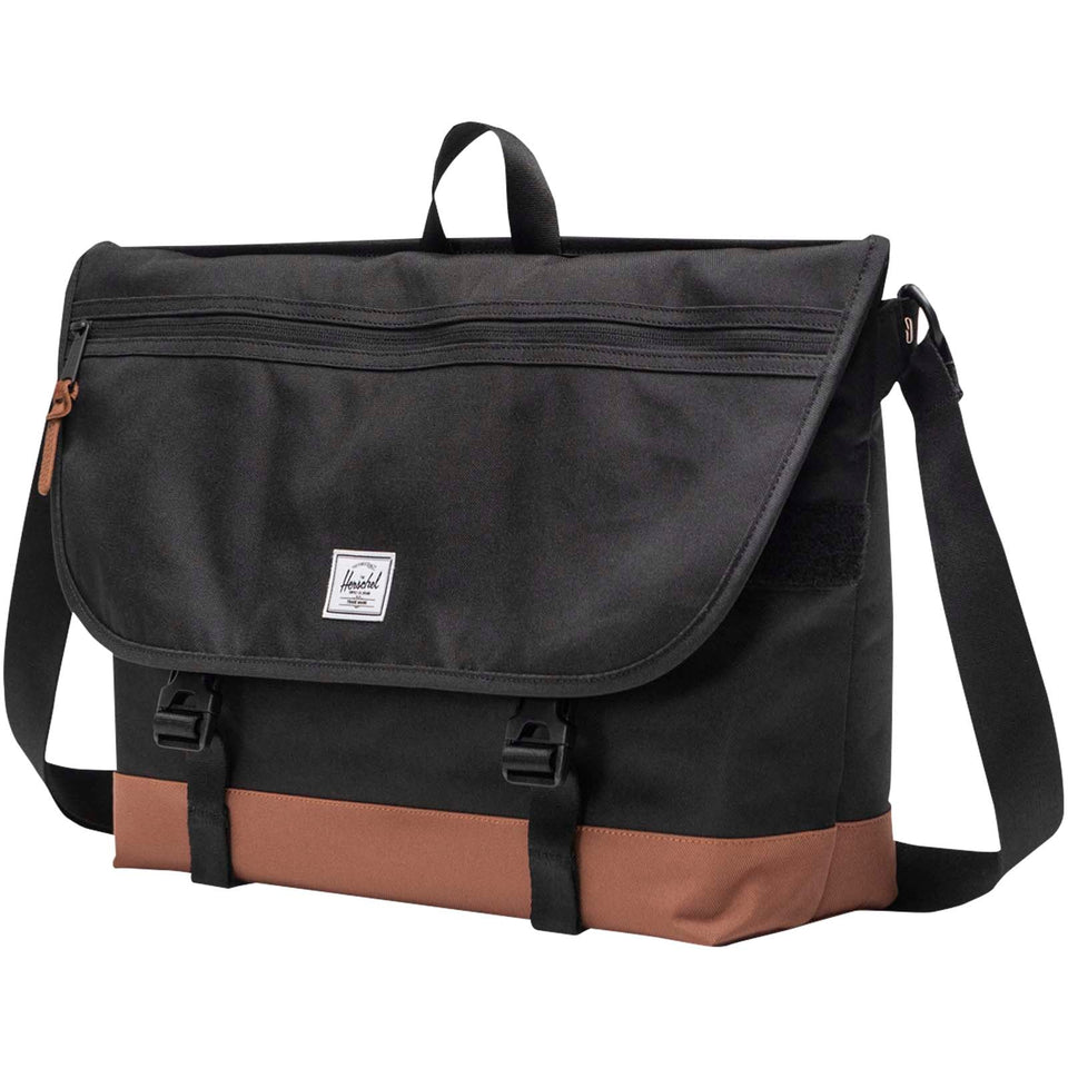 Borsa a tracolla in materiale riciclato da 22,5 litri Herschel Cove personalizzato con logo - Pubblienne