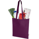 Tote bag in cotone riciclato certificato GRS da 140 g/m² Madras Blend - 7L personalizzato con logo - Pubblienne