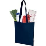 Tote bag in cotone riciclato certificato GRS da 140 g/m² Madras Blend - 7L personalizzato con logo - Pubblienne