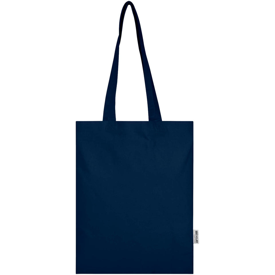 Tote bag in cotone riciclato certificato GRS da 140 g/m² Madras Blend - 7L personalizzato con logo - Pubblienne