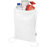 Borsa con cordoncino  in materiale riciclato GRS da 140 g/m² Oregon Blend - 5L personalizzato con logo - Pubblienne