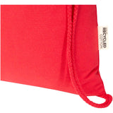 Borsa con cordoncino  in materiale riciclato GRS da 140 g/m² Oregon Blend - 5L personalizzato con logo - Pubblienne
